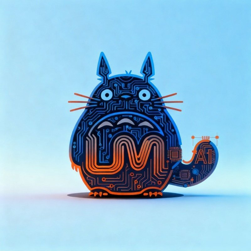 龙猫物联Logo